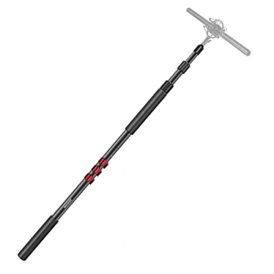 Bild av Neewer Bärbar mikrofonarm med 3 sektioner, utdragbar, standardgänga (1,6 cm (5/8 tum) och 27 TPI) justerbar längd från 91 till 244 (NW 7000)