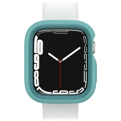 Bild av OtterBox All Day Watch Bumper för Apple Series 8/7 45mm, stöttåligt, fallskyddat, tunt fodral Watch, skyddar displayen och kanterna, Columbia