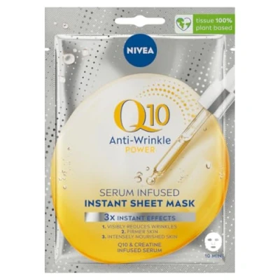 Bild av NIVEA Q10 Anti Wrinkle Power Sheet Mask