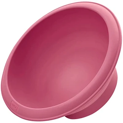 Bild av Lurch 83004 FlexiForm halvkula/kakform (Ø 18 cm x 9 cm) av 100% BPA fri platina silikon, bomullsgodis