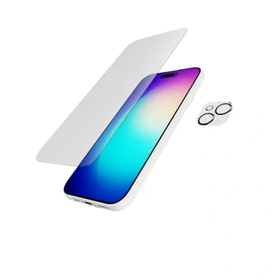 Bild av Tech21 Impact Glass SET Screen/Camera iPhone 15