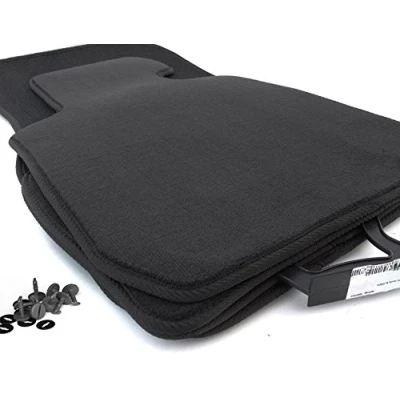 Bild av Dörrmattor E46 bilmattor velour originalkvalitet 4 delar inklusive montering