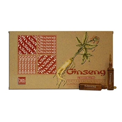 Bild av BES Ginseng Intensiv Håråterväxtbehandling Ampull 12x10ml Förhindrar för Tidigt Håravfall Stärkande Hårsäckar Skönhet och Hälsa Återställande Hår Hjälper till att Stimulera din Hårväxt