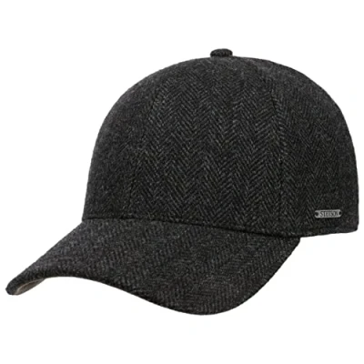 Bild av Stetson Plano Wool Keps Herrar vinterkeps base herrkeps Sluten på baksidan, med skärm, foder, foder höst vinter XL (60 61 cm) brun