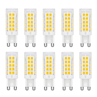 Bild av Jiotouhu Led G9 glödlampa, 5W lampor (motsvarande 50 W halogenlampor G9), varmvita glödlampor 3000K, utan flimmer, 360 graders vinkel, AC 220 240V, 10 st