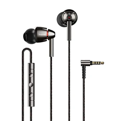 Bild av 1MORE E1010 Quad driver Hi Fi Hörlurar In Ear Res Audio med mikrofon och fjärrkontroll, kompatibla iOS Android