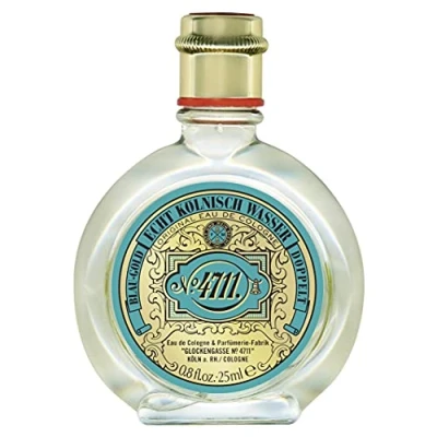 Bild av 4711® Äkta Kölniskt vatten Eau de Cologne 25 ml doftklassiker i klockflaska karakteristisk doft som ger ren förfriskning unisex lugnande för kropp, själ och