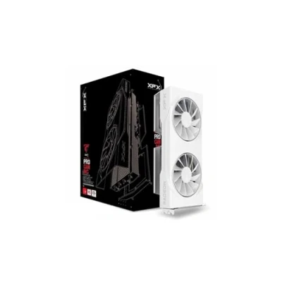 Bild av XFX Swift AMD Radeon RX 9060 XT OC White Gaming Edition med 16 GB GDDR6 HDMI 2xDP, RDNA™ 4 (RX 96TSW16WQ)