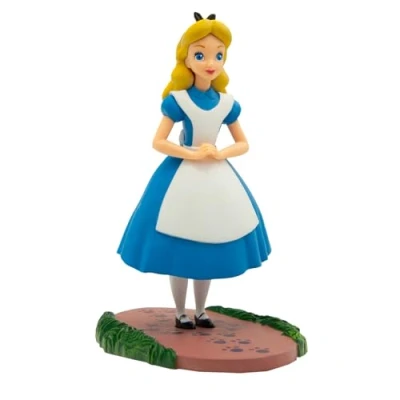 Bild av Bullyland 11400 Leksaksfigur Alice från Walt Disney i Underlandet, ca 10,4 cm, detaljrik, perfekt som en liten gåva för barn 3 år