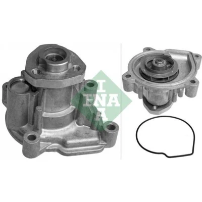 Bild av INA 538 0333 10 Pompe à eau avec joint d&#039;étanchéite pour système dentrainement courroie trapézoïdale nervures VOLKSWAGEN: Golf 5, Polo IV 3/5 portes