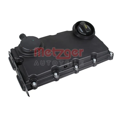 Bild av METZGER 2389215 Cache Culbuteur avec joints vis/boulons, bouchon/couvercle, soupape de reniflard AUDI: A4 B7 Avant, Berline