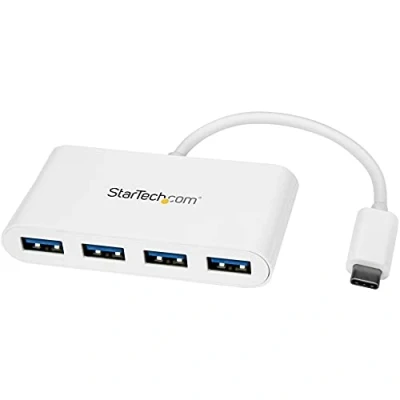 Bild av StarTech.com USB C Hub 3.2 4 porte Vit