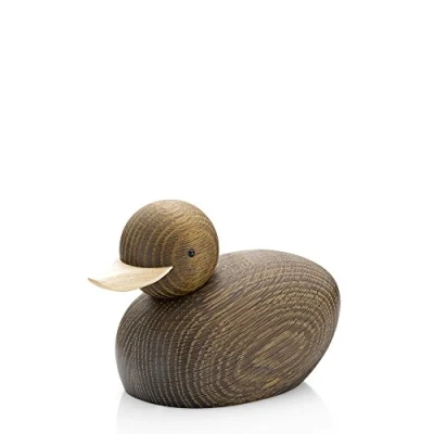 Bild av Lucie Kaas Characteristic Wooden Animals Figur Duck Large H11 cm
