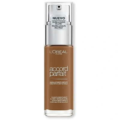 Bild av L&#039;Oréal Paris Make up, flytande foundation med hyaluron och aloe vera, perfekt matchsmink, nr 10.D/10,W djupt guld, 30 ml