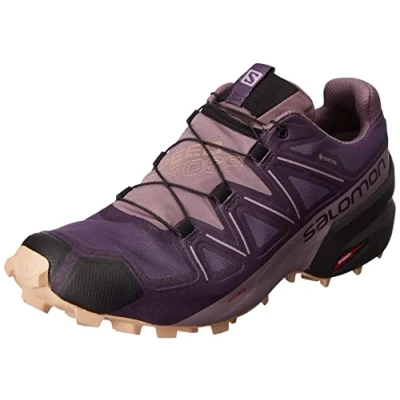 Bild av Salomon SPEEDCROSS 5 GORE TEX dam Vandringssko Skor, Mysterioso vaktel Sirocco, 37 1/3 EU