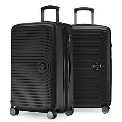 Bild av HAUPTSTADTKOFFER MITTE Stor incheckningsvagn, Svart, 2er Set (65 cm)