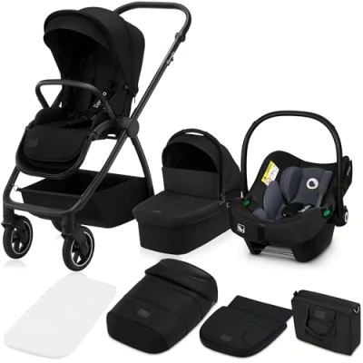 Bild av Lionelo Meril 3 in 1 Kombivagn, Black Onyx