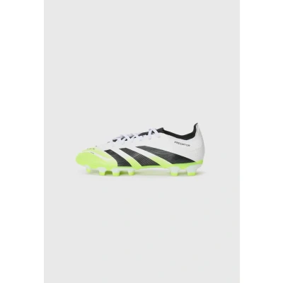 Bild av adidas Performance Predator League MG Fotbollsskor fasta dobbar, Storlek: 48 2/3, White/core black/lucid lemon Konstmaterial