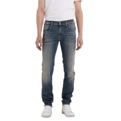 Bild av Replay Herrjeans Anbass Slim Fit Hyperflex med stretch, Medium blå 009 5, 32W / 30L