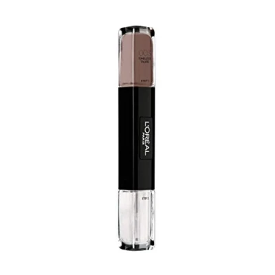 Bild av L&#039;Oréal Paris infaillible nagellack brun/2 i 1 Top Coat och underlack gråbrun/003 Timeless daup/1 x 10 ml