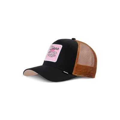 Bild av Djinns DNC Pool (svart/ljusbrun) Trucker Cap Meshcap Hat Caps, svart/ljusgummi, one size