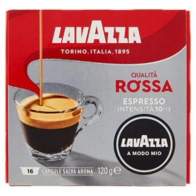 Bild av Kaffekuddar kapslar Lavazza Qualità Rossa A Modo Mio. 256