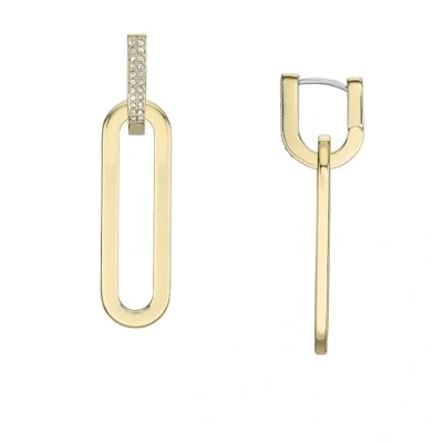 Bild av Fossil Örhänge goldcoloured, Storlek: One Size, Gold coloured