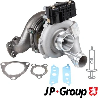 Bild av JP GROUP 1317400900 Turbocompresseur à gaz d&#039;échappement y compris Jeu de joints d’étanchéité MERCEDES BENZ: Classe ML, Vito Mixto