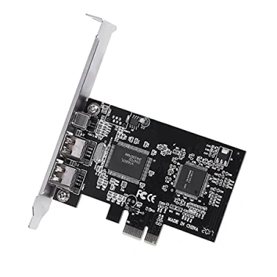 Bild av Firewire PCI Express kort, E 1394a IEEE 1394 kontrollkort med kabel, portkort, Windows kort