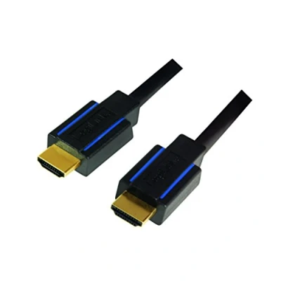 Bild av LogiLink certifierad premium HDMI kabel för Ulrta HD upp till 18 GBit/s, 4K + HDR 3D, 3840 x 2160 (50/60 Hz), 3,0 m i svart