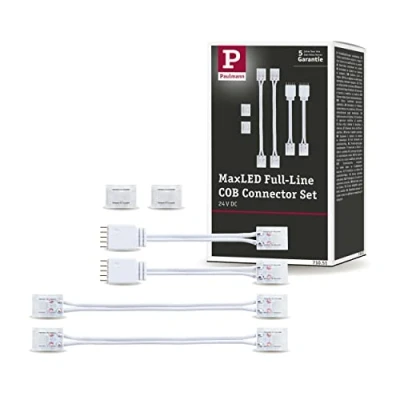 Bild av Paulmann 71051 MaxLED tillbehör Connector Set Full Line COB vit plast
