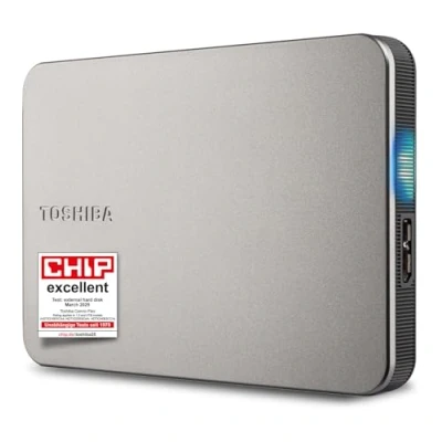 Bild av Toshiba Canvio Flex hard drive 2 TB USB 3.2 Gen 1 Extern Hårddisk 2TB Silver