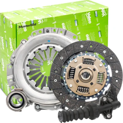 Bild av VALEO 844114 Kit d&#039;Embrayage avec butée de débrayage, cylindre récepteur d&#039;embrayage, Aucun outillage spécialisé nécessaire pour le montage 228