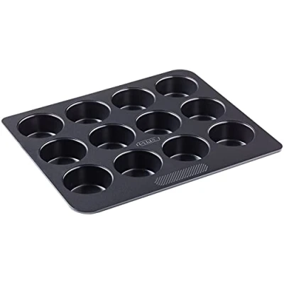 Bild av Pyrex MG12BU6 magisk muffinsbricka, svart
