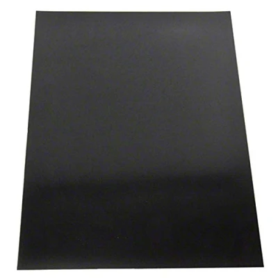 Bild av Magflex A4 Flexibel Matt Black Magnetic Sheet för att skapa magnetisk grafik, skyltar eller skärmar