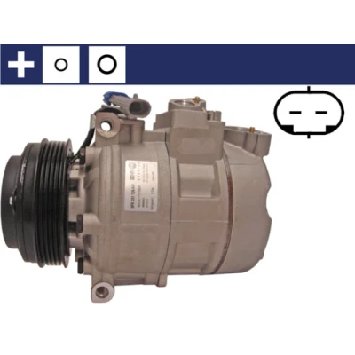 Bild av MAHLE ORIGINAL ACP 1004 000S Compresseur De Climatisation 7SBU16C 12 PAG 46 R 134a avec bague d&#039;étanchéité OPEL: Zafira A
