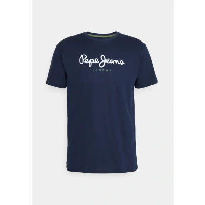 Bild av Pepe Jeans EGGO Tshirt med print, Storlek: Small, Dulwich blue