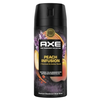 Bild av Axe Premium kroppsspray persika infusion deodorant utan aluminiumsalter i 72 timmar färskhet 150 ml