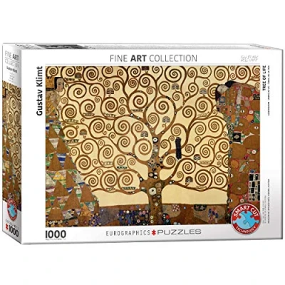 Bild av Eurographics 1 000 delar Livets träd från Gustav Klimt