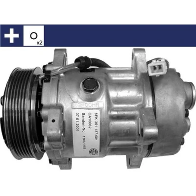 Bild av Kompressor, klimatanläggning MAHLE ACP 360 000S