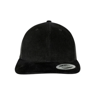 Bild av Flexfit Corduroy Retro Trucker Keps, Storlek: One Size, Black