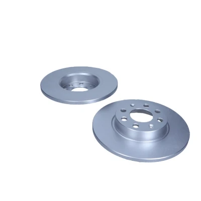 Bild av QUARO QD5137 Disque de frein 257 12 4 100 plein peint, revêtu sans moyeu roue, boulon fix roue OPEL: Corsa D 3/5 portes