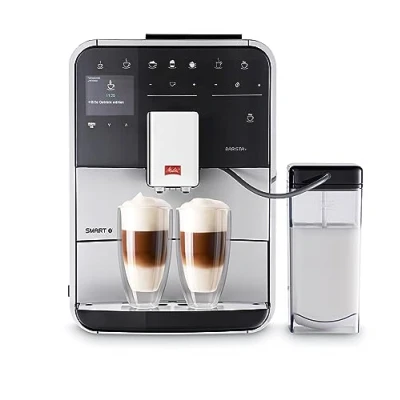 Bild av Melitta Caffeo Barista T Smart F830 101 Kaffebryggare, Silver, Svart, 259 x 372 467 mm