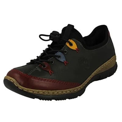 Bild av Rieker dam N3271 sneakers, Grön multi, 38 EU