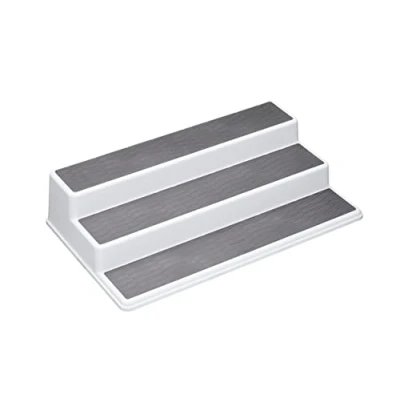 Bild av Copco Basics 3 delat köksskåp/hylla organisatör Enda 38 x 22.5 8.5 cm Vit/grå