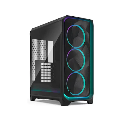 Bild av Fractal Design Meshify 3 Ambience Pro RGB Black TG Light Tint Chassi Miditower Svart