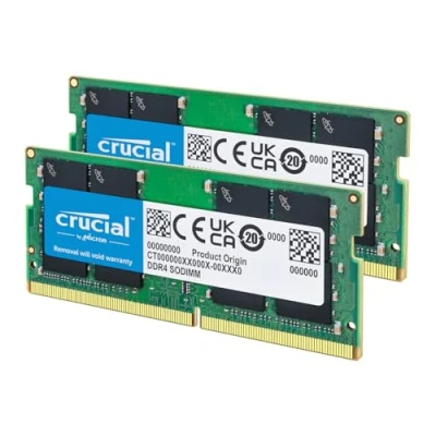 Bild av Crucial RAM CT2K16G4SFRA32A 32GB Kit (2x16GB) DDR4 3200MHz CL22 (eller 2933MHz eller 2666MHz) Laptopminne