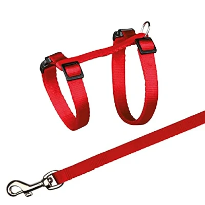 Bild av Trixie Cat harness with leash 27 45 cm/10 mm 1.20 m Assorted