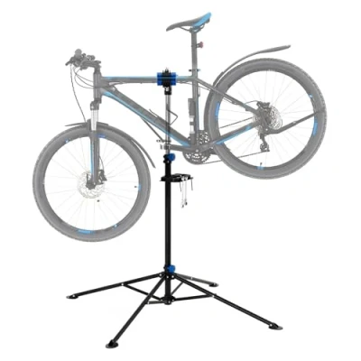 Bild av ECD Germany cykel monteringsstativ tillverkade av stål, reparation stator 360 / höjd justerbar, robust cykelställ för alla typer upp