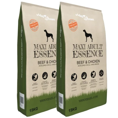 Bild av Premium Hundmat torr Maxi Adult Essence Beef&amp;Chicken 2 st 30 kg